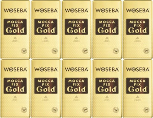 Kawa mielona Woseba mocca fix gold vacuum 500g x10