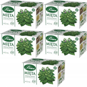 Herbata ziołowa w torebkach Bifix mięta 100szt -2g