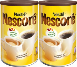 Kawa rozpuszczalna Nestlé Nescore puszka 2x260g