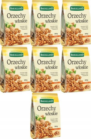 Orzechy włoskie Bakalland 300g x7