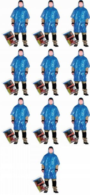 Peleryna przeciwdeszczowa PONCHO płaszcz x10
