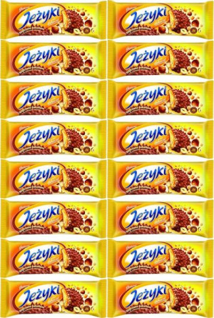 Ciastka Jeżyki adwokat w czekoladzie 140g x20