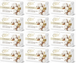Luksja Mydło 90g Cream Cotton Milk X12