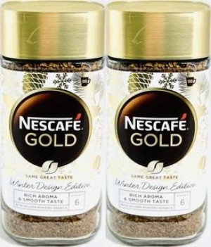 Kawa rozpuszczalna Nescafé Gold 200g x2