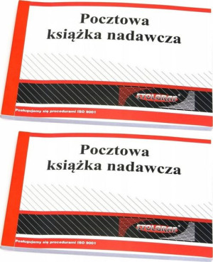 Pocztowa książka nadawcza Stolgraf A5 wielok 200k