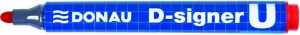 Marker permanentny DONAU D-Signer U czerwony