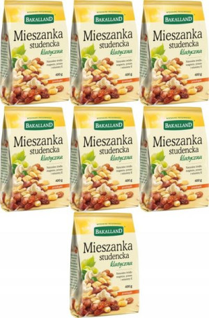 Mieszanka studencka klasyczna Bakalland 400g x7