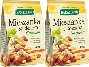 Mieszanka studencka klasyczna Bakalland 400g x2