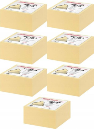 Notes samoprzylepny 76x76mm 400 karteczek żółty x7