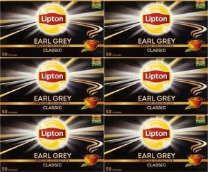 Herbata Earl Grey czarna Lipton 6x50 torebek-1.5g