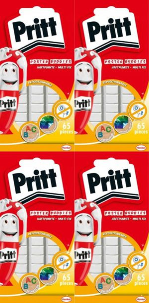Masa mocująca Pritt 35g biały x4