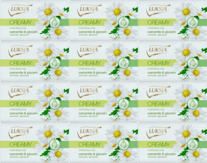 Luksja Creamy Kremowe Mydło Rumianek 90G x12