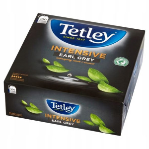Herbata Earl Grey czarna Tetley Intensive 100t