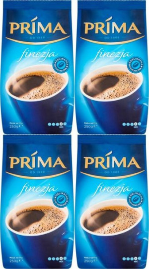 Kawa mielona Prima Finezja 250g 4szt
