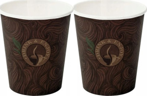 Kubek papierowy drink&enjoy 200/280ml 100szt