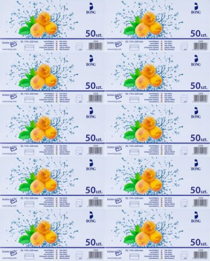 Koperta standardowa Bong DL samoklejąca SK 500szt