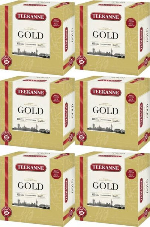 Herbata czarna w torebkach Teekanne Gold 600szt