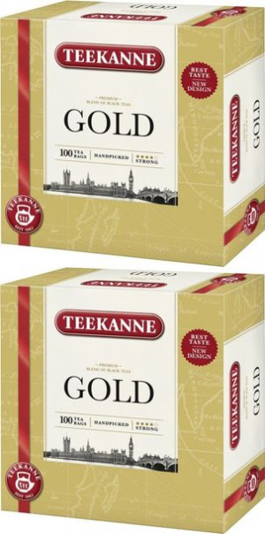 Herbata czarna w torebkach Teekanne Gold 200szt