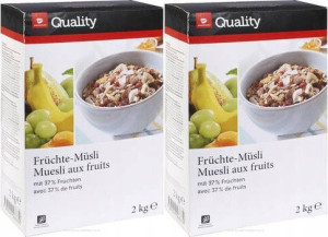 Musli TG Quality z owocami 4kg