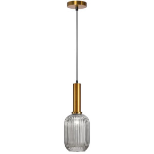 Lampa Sufitowa Wisząca Szklana Transparent