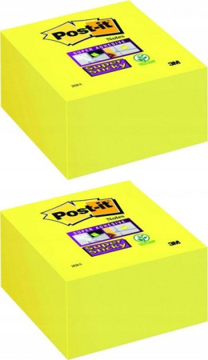 Karteczki Post-it Kostka Żółta 76x76 700 karteczek