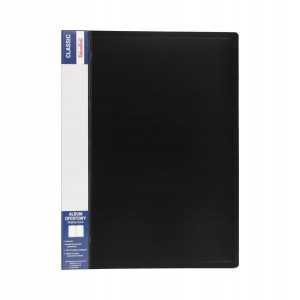 BIURFOL Album ofertowy Classic 30 koszulek czarny