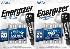 Bateria litowa Energizer Lithium AAA 1.5V L92 8szt