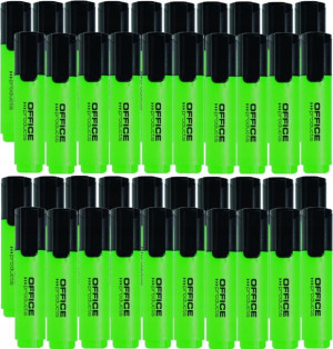 Zakreślacz Office Products ścięta zielony x40