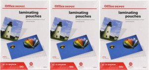 Folia do laminacji Office Depot A5 2-75 µm 300 szt