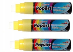 Marker kredowy Leviatan 6.5-15mm 28g żółty x3