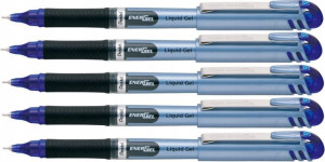Cienkopis PENTEL ENERGEL BLN15 niebieski x 5 szt