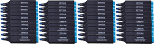 Zakreślacz Office Products 1-5mm niebieski x40