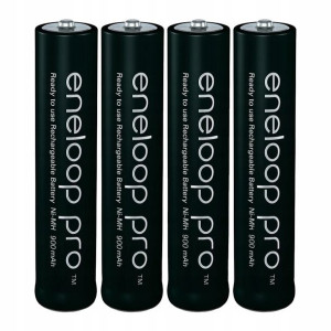 Mocne Akumulatory Paluszki Eneloop Pro R3 Aaa 4szt