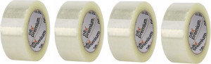 Taśma pakowa Ofix Premium cicha akryl 48mm-100m x4