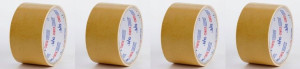Taśma dwustronna Dalpo Euro-Tape 38mm-25m biały x4
