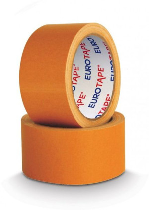 Taśma dwustronna Euro-Tape na tkaninie 50mm x 25m