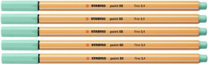 Cienkopis Stabilo Point 88 eukaliptusowy 88/12 x5