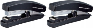 Zszywacz Office Depot do 30 kartek czarny x2