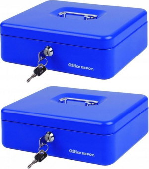 Kasetka na pieniądze Office Depot 262-192-82mm x2
