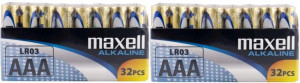 Bateria alkaliczna Maxell AAA 64 szt