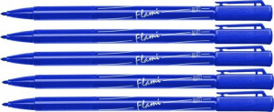 Pisak Rystor Flami RF okrągła 1mm niebieski x5 szt