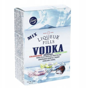 Cukierki Fazer Liqueur Fills Vodka 150g