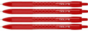 Rystor długopis Boy-Pen 0,7mm RS Czerwony x4 szt