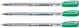 Długopis Żelowy Rystor Gz-031 Kolor zielony x3
