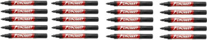 Marker Do Flipchartów Kamet Okrągły Czarny X 20