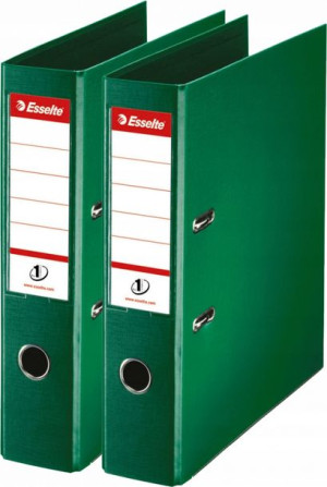 Segregator Esselte No.1 Power A4 50mm zielony x2