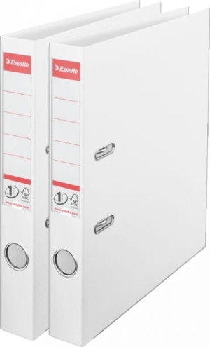 Segregator Esselte Vivida No.1 A4 50mm biały x2