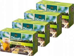 Herbata zielona Dilmah Lemongrass lemon 80szt
