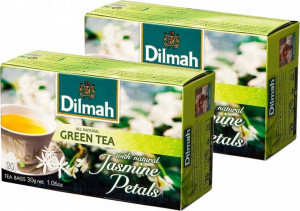 Herbata zielona Dilmah Jasmine Green Tea 40szt