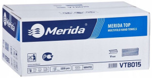 Ręcznik papierowy Merida dwuwarstwowy w składce ZZ
